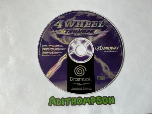 Wheel thunder game - 4, sega