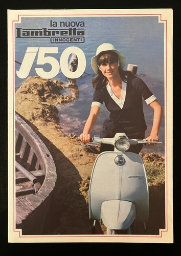 Lambretta brochure j50 sales - brochure,