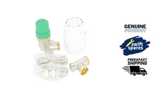 Danfoss 013G7662 RAS-B2 Dynamic Radiator Pack 15mm Angle TRV + Lockshield - NEW