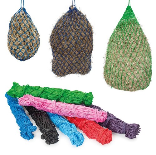 Shires haylage net small - haylage, holed