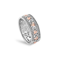Clogau Silver & 9ct Rose Gold