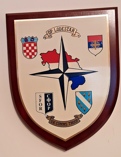 Crest wall plaque nato effer - crest,