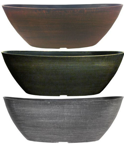 Oval bowl plant - oval,