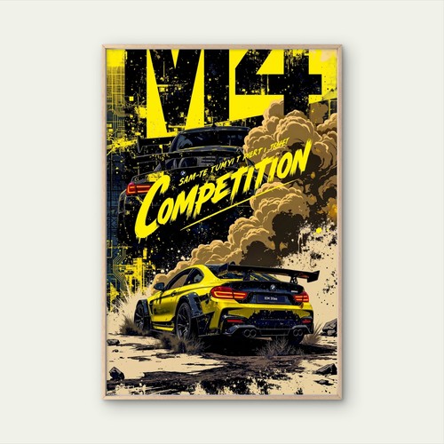 Bmw competition yellow - bmw, m4