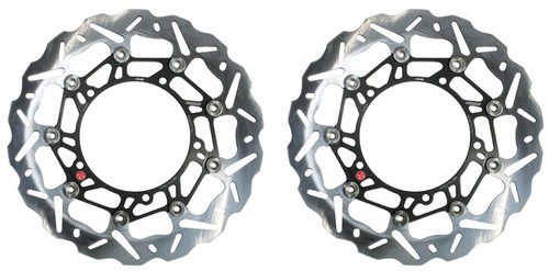 Pair discs front sk2 - front, honda