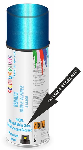 Paint for renault blue - paint,