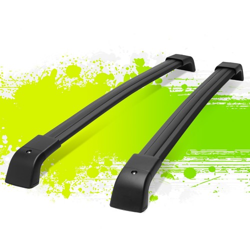Black roof top rack - top, cross