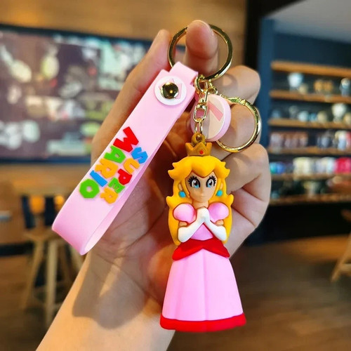 Cartoon mario keyring anime - cartoon,