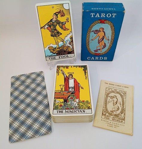 Rider waite tarot cards - tarot, rare