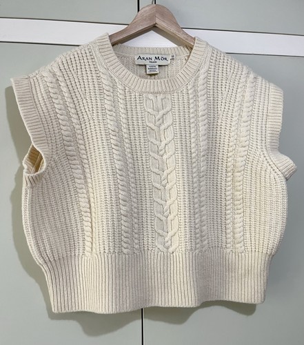 Aran mor size sleeveless - mor,
