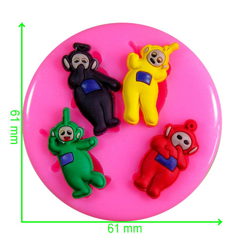 Tiny teletubbies silicone - tiny,