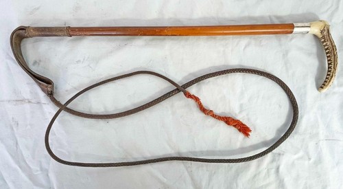 Antique riding crop silver - crop,