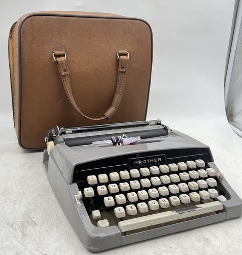 1963 brother 100 typewriter - brother,