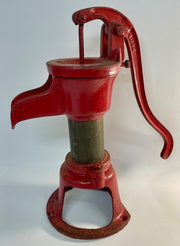 Antique red painted water - red,