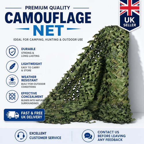 Large camouflage net - 2*3m/4*6m,
