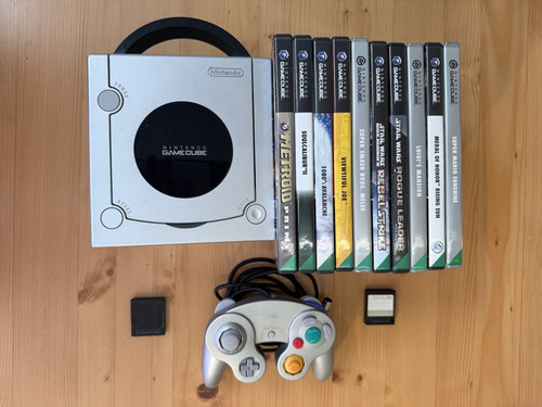 Nintendo gamecube silver - nintendo,