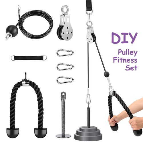 Diy pulley cable - diy, machine