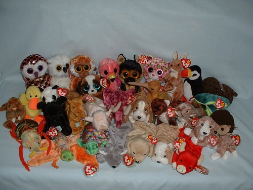 Beanie babies boos baby - beanie,