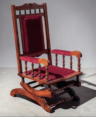 Victorian rocking chair - rocking,