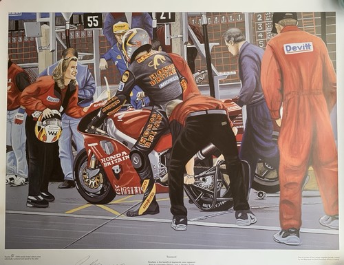 Honda rc45 michael rutter ltd - honda,