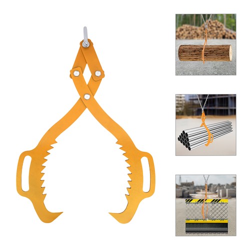 Log skidding lifting - log, tongs
