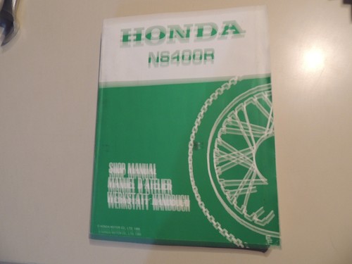 Honda 400 1985 manual - honda, ns