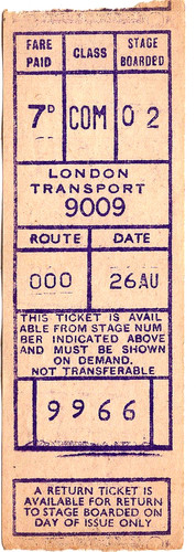 Bus ticket london transport - london,