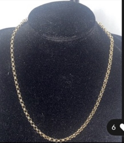 9ct gold belcher 4 - 9ct, 20”