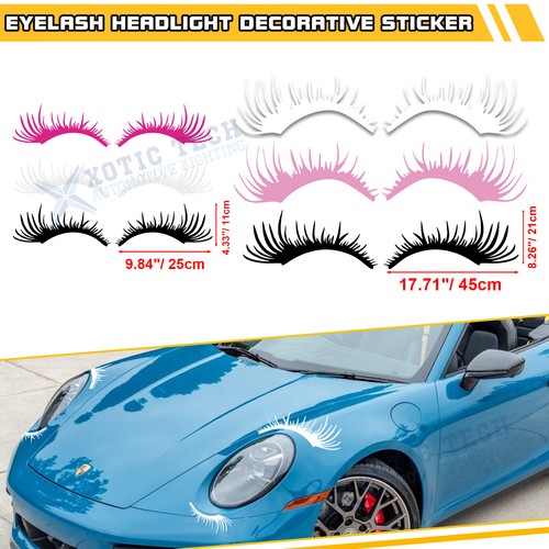 Car eyelashes for headlight - for,