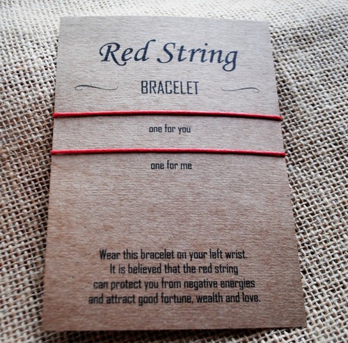 Lucky red string wish - lucky,