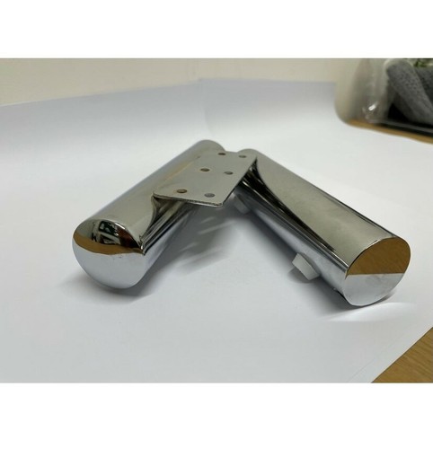 Chrome tube furniture feet - tube,