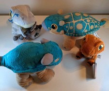 Jurassic World Park Plush Cuddly Toys X 4 T-Rex, Blue Raptor, Ankylosaurus X 2 