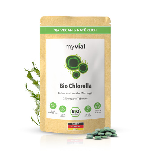 Organic chlorella tablets - chlorella,