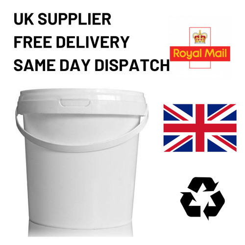 Litre white plastic - litre,