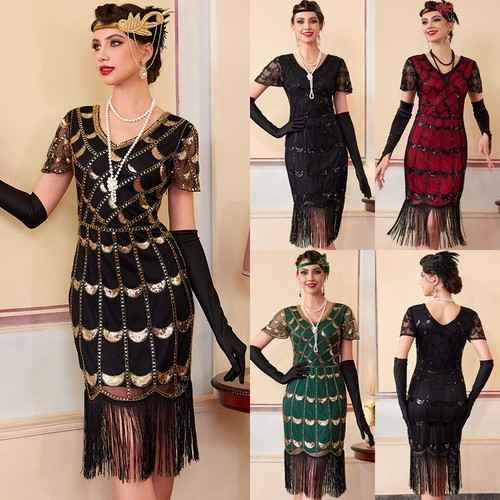Womens flapper dress cocktail - womens,