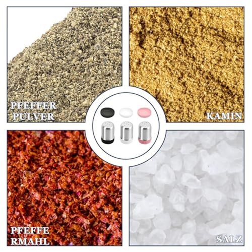 Salt and pepper - and, shakers