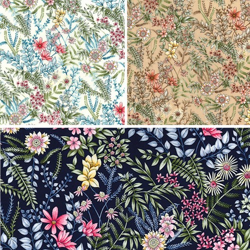 100 cotton poplin fabric rose - cotton,
