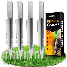 SCHINTILLO 4PCS Ground Anchor