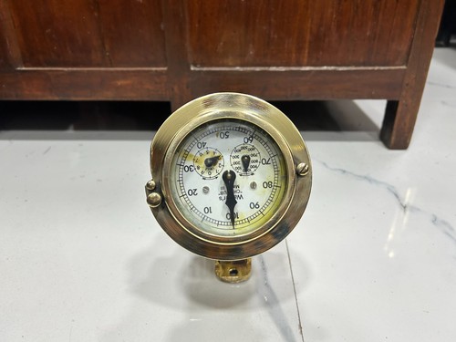 Vintage brass walker log - vintage,