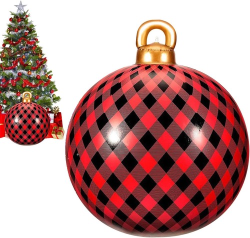 Huge 60cm inflatable bauble - inflatable,