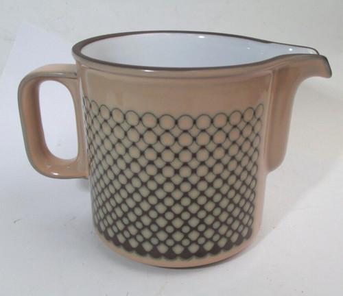 1980s hornsea coral - coral, pint