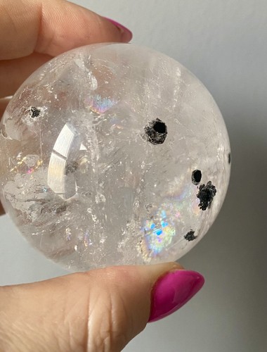 Crystal ball sphere clear - ball,