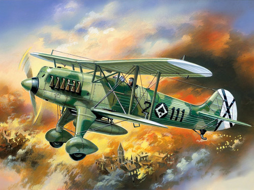 Icm aircraft heinkel he - -,