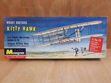 Monogram 1/39 Wright Brothers Kitty Hawk model kit PA38-90 *1960s kit*