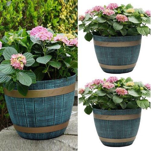 Set large blue rustic - large,
