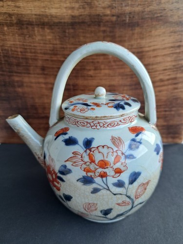 Antique imari ware teapot - antique, imari-ware