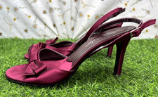 Jane Shilton Pink Suede Open