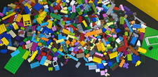Lego 1kg-1000g Mixed Bricks Pieces Starter Set Bag good mix colour and pieces 