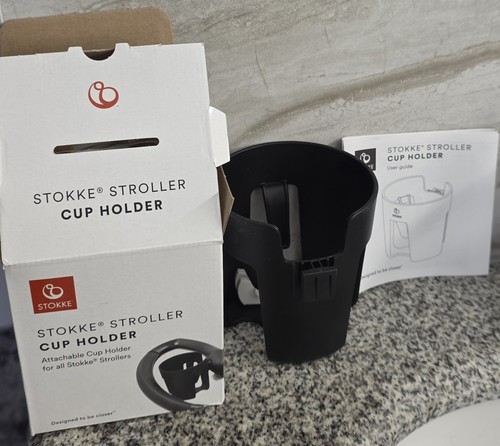 New box stokke stroller - in, cup