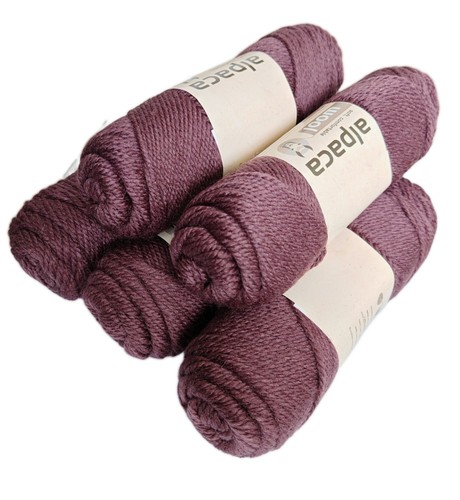 Aran alpaca yarn skeins - aran,